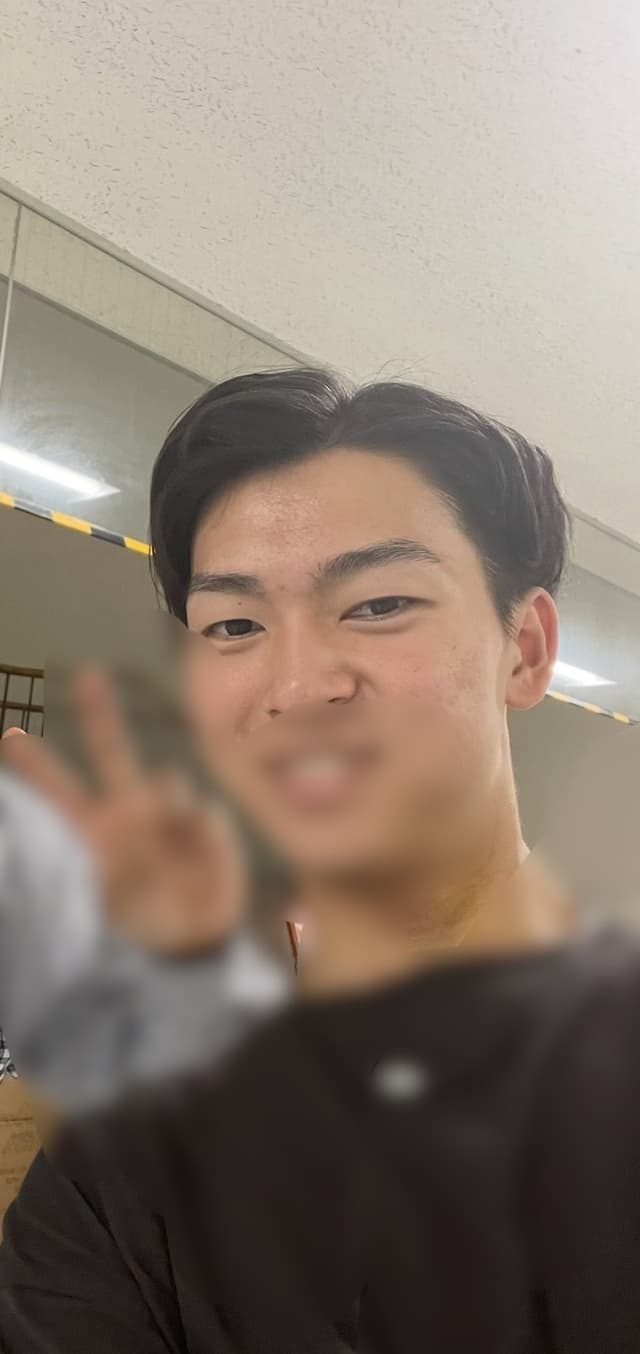 外見コンサル前のJさん - 外見改善前の様子